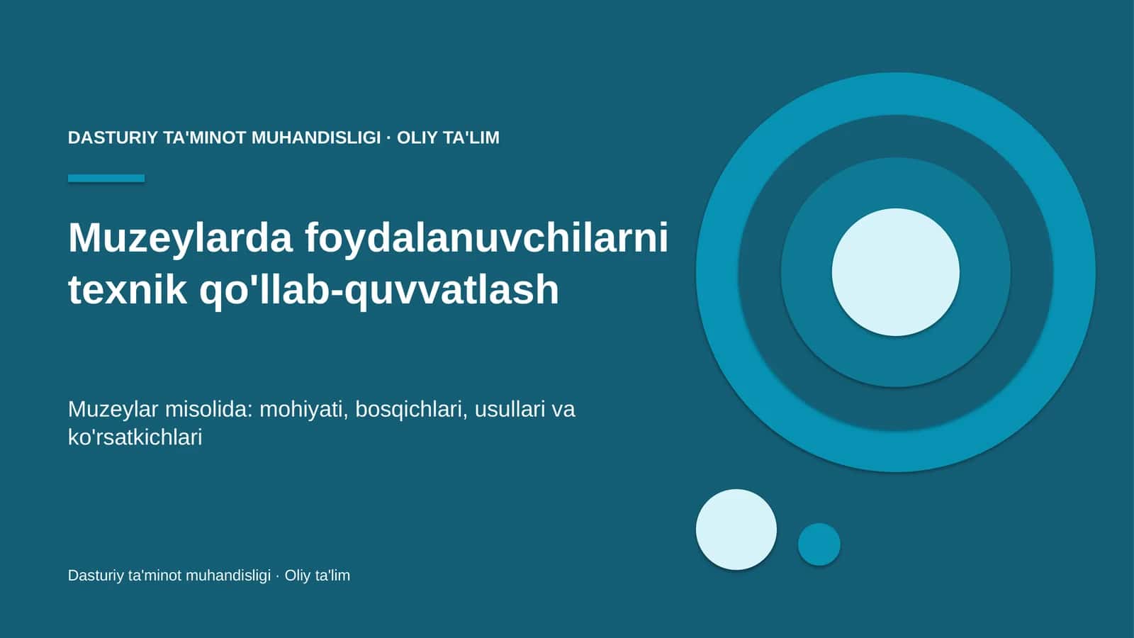 muzeylarda foydalanuvchilarni texnik qo'llab quvvatlash 5846