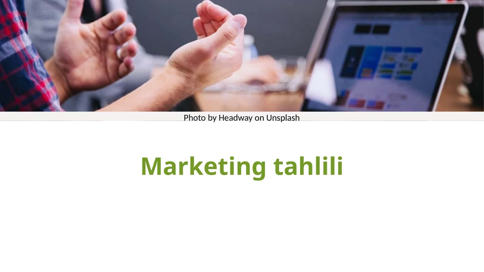 Marketing tahlili