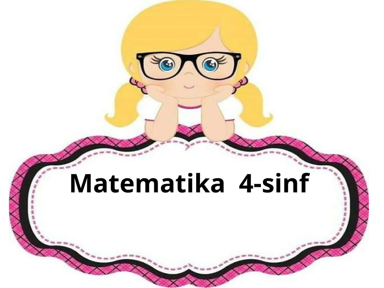 4-sinf Matematika fanidan - Kvadrat metr mavzusida taqdimot