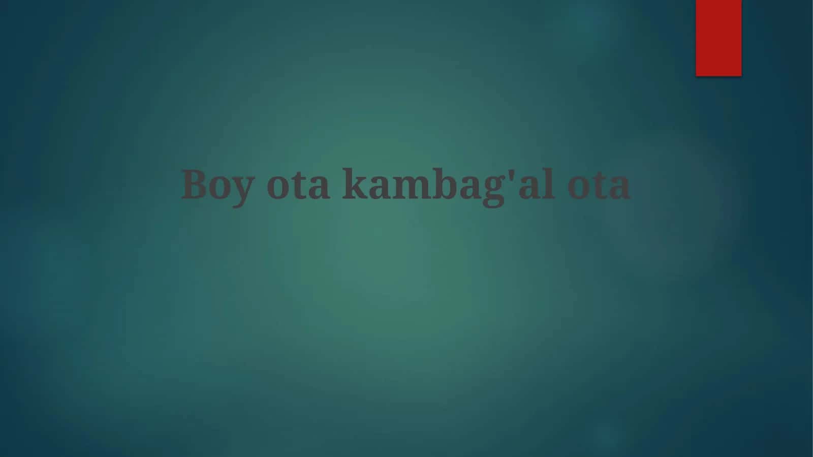 Boyotakambag'alota