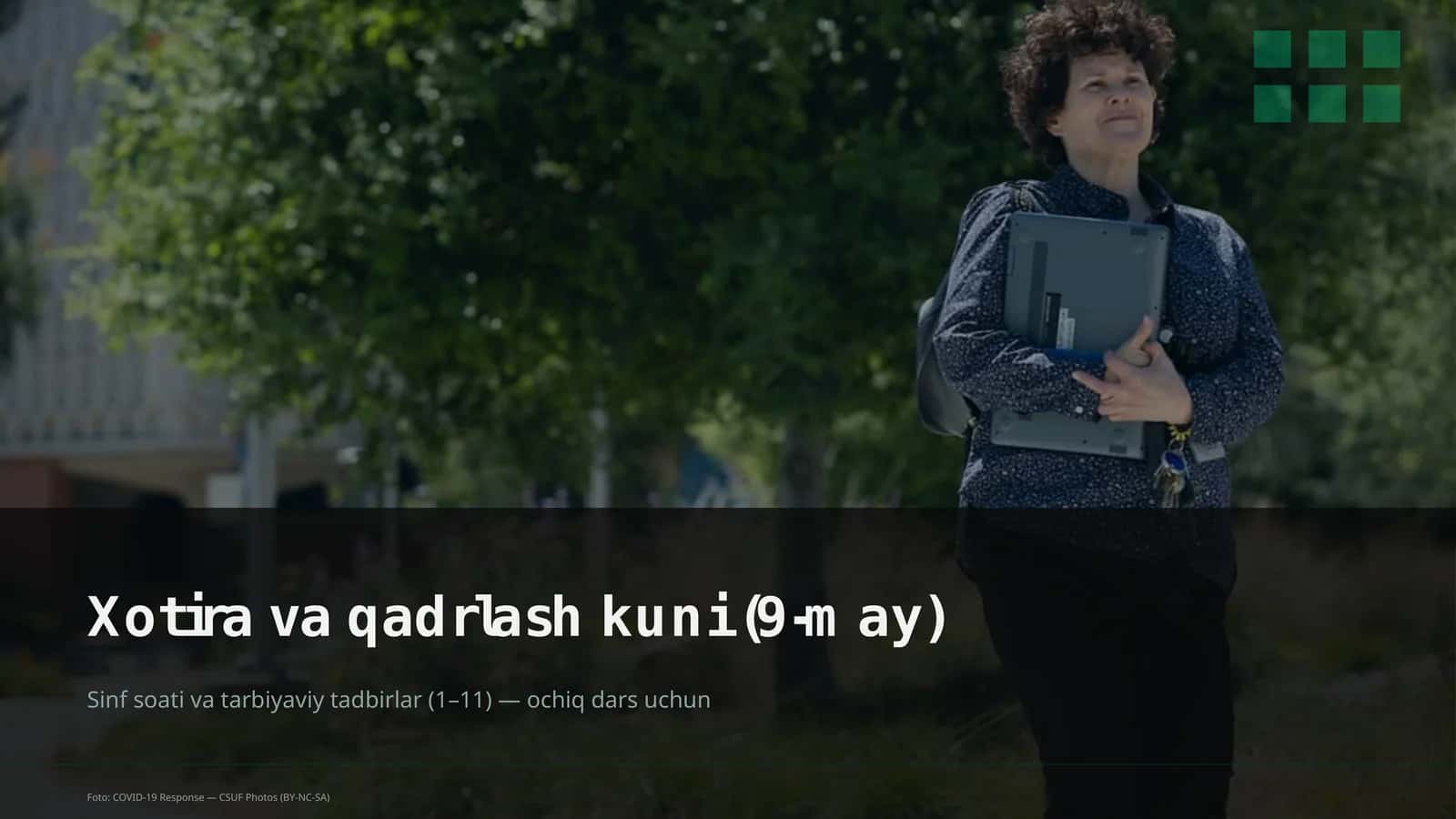 Sinf soati va tarbiyaviy tadbirlar