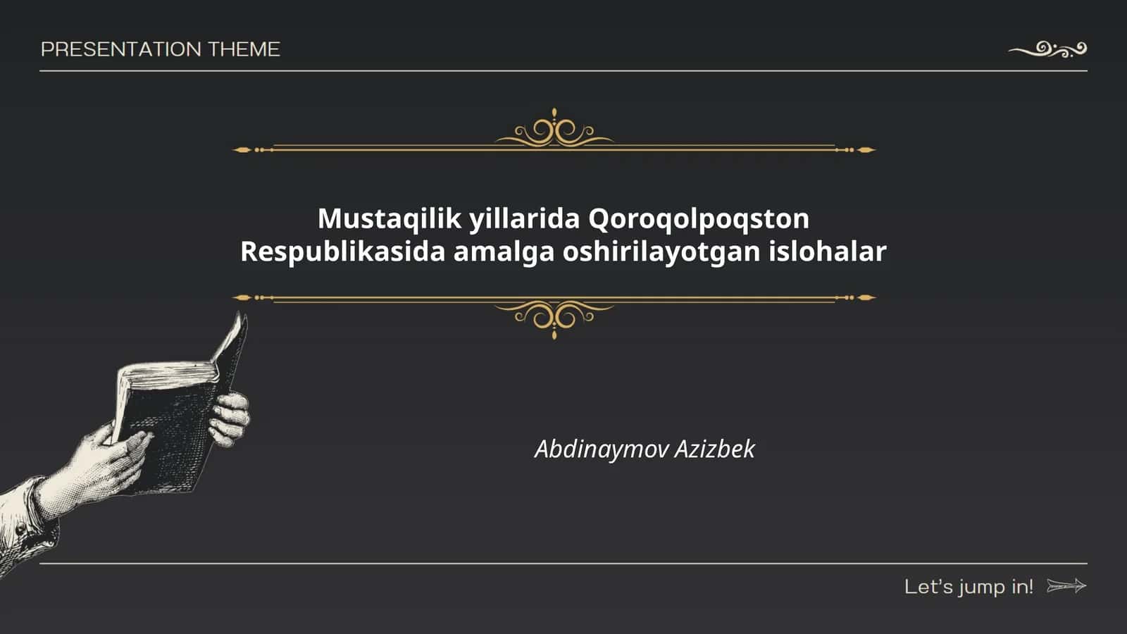 Oliy ta'lim tizimidagi islohotlar