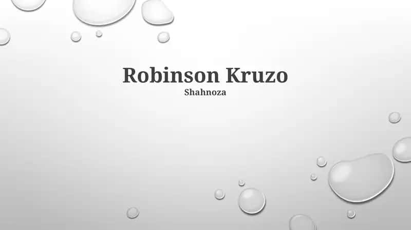 Robinson Kruzo