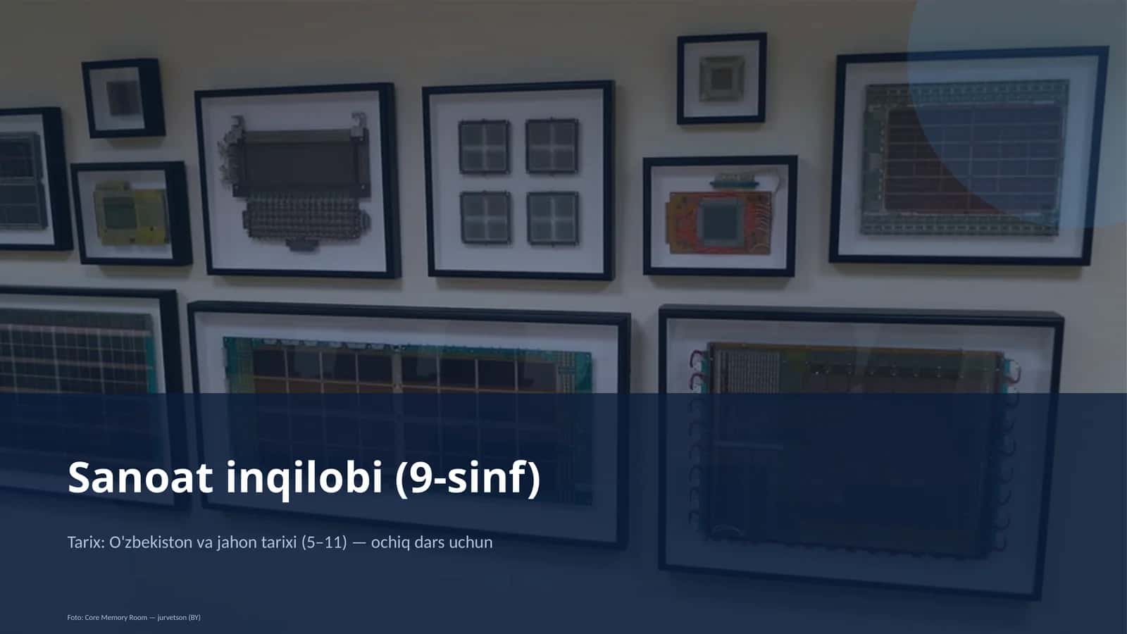 Sanoat inqilobi (9-sinf)