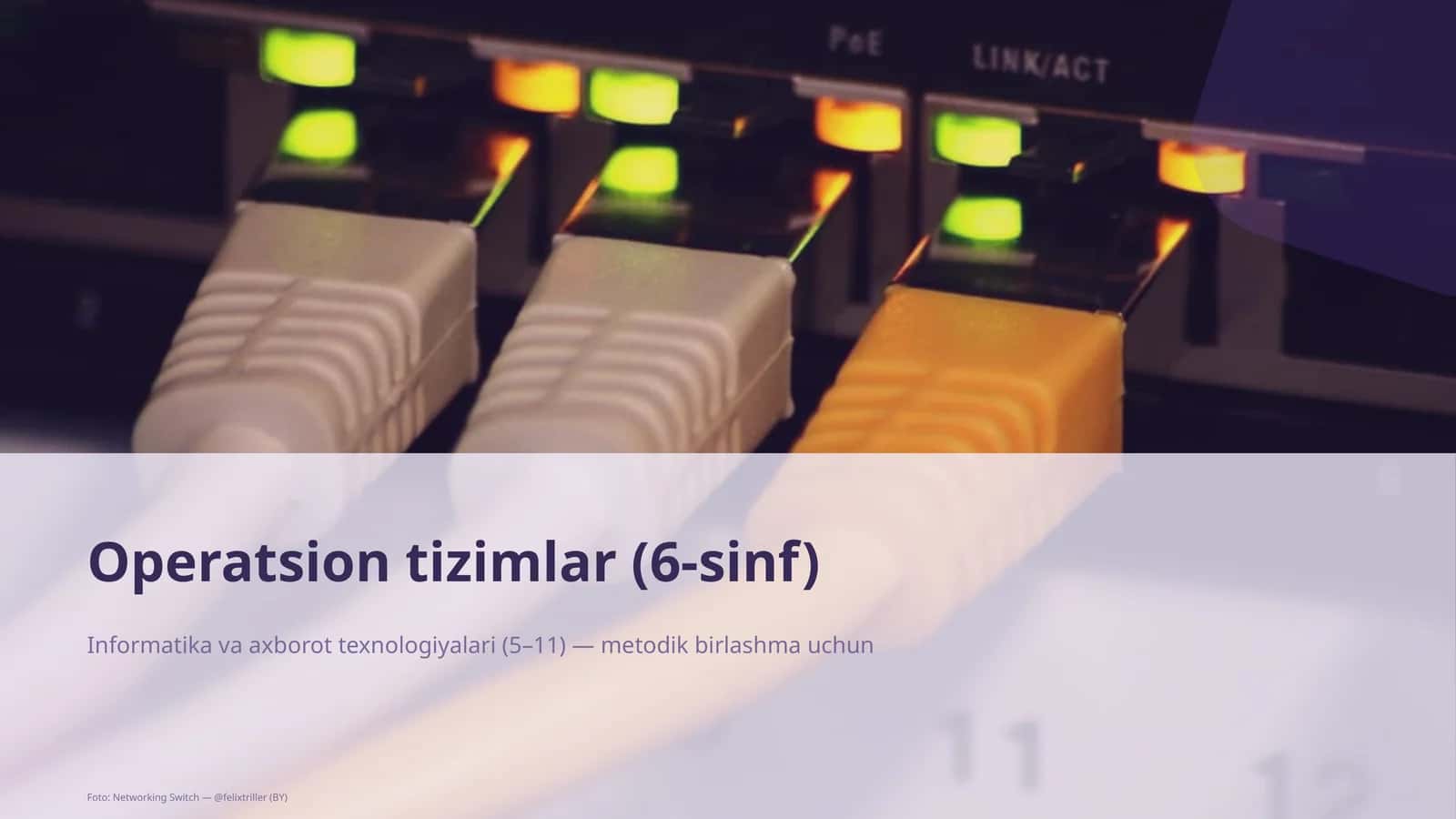 Operatsion tizimlar (6-sinf)