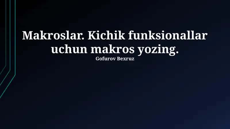 Makroslar