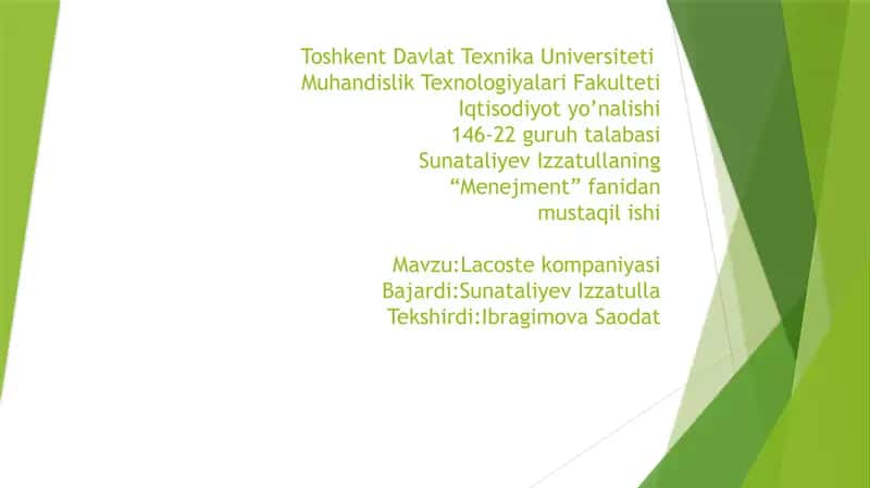 Lacoste kompaniyasi