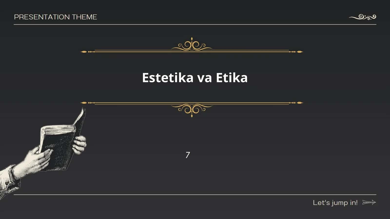 Estetika va Etika