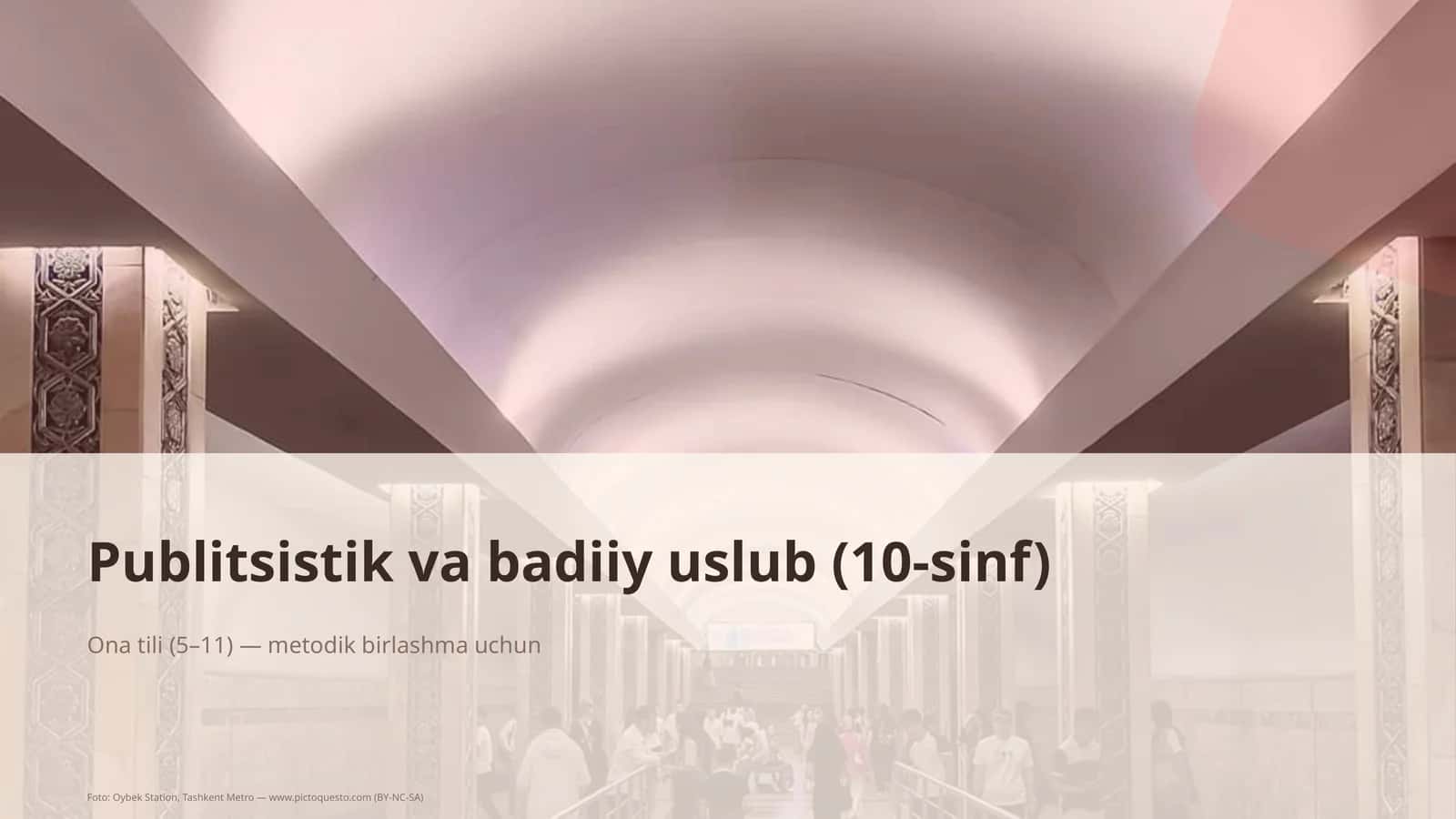 Ona tili (5–11) — metodik birlashma uchun