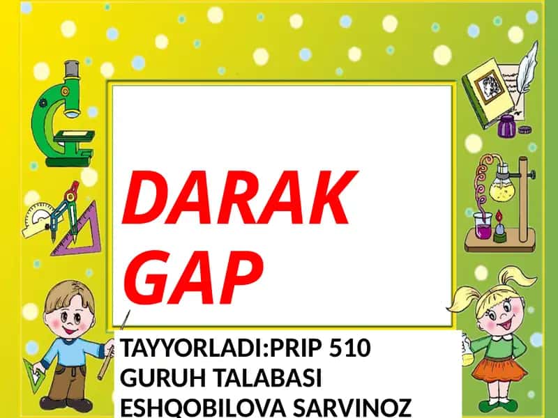 DARAK GAP