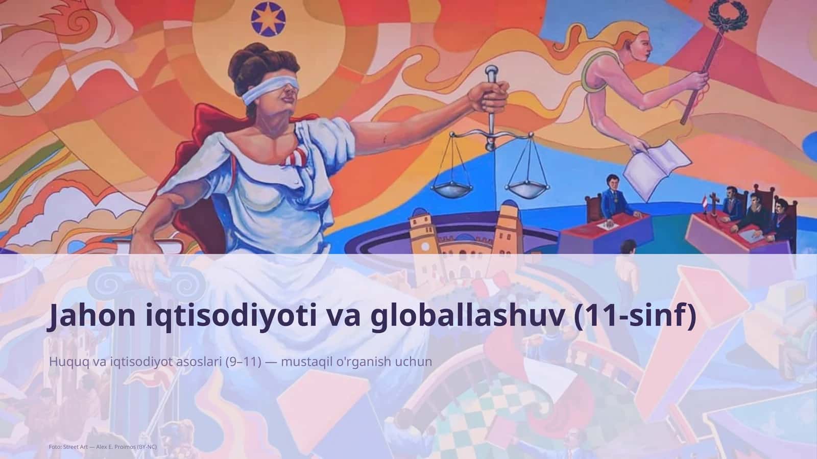 Huquq va iqtisodiyot asoslari (9–11)