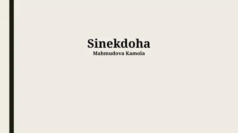 Sinekdоxa
