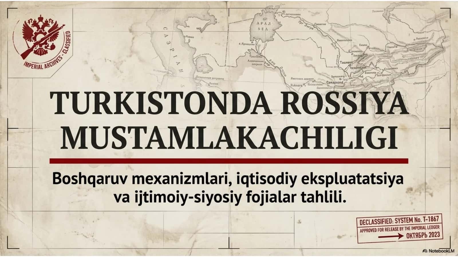 Turkistonda Rossiya mustamlakachiligi