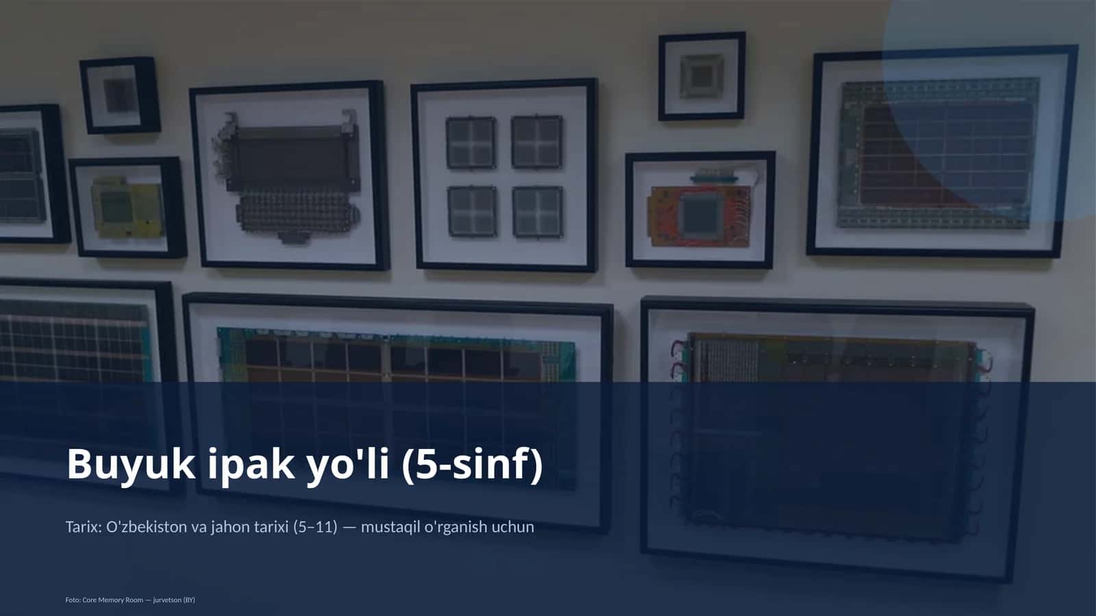 Buyuk ipak yo'li (5-sinf)
