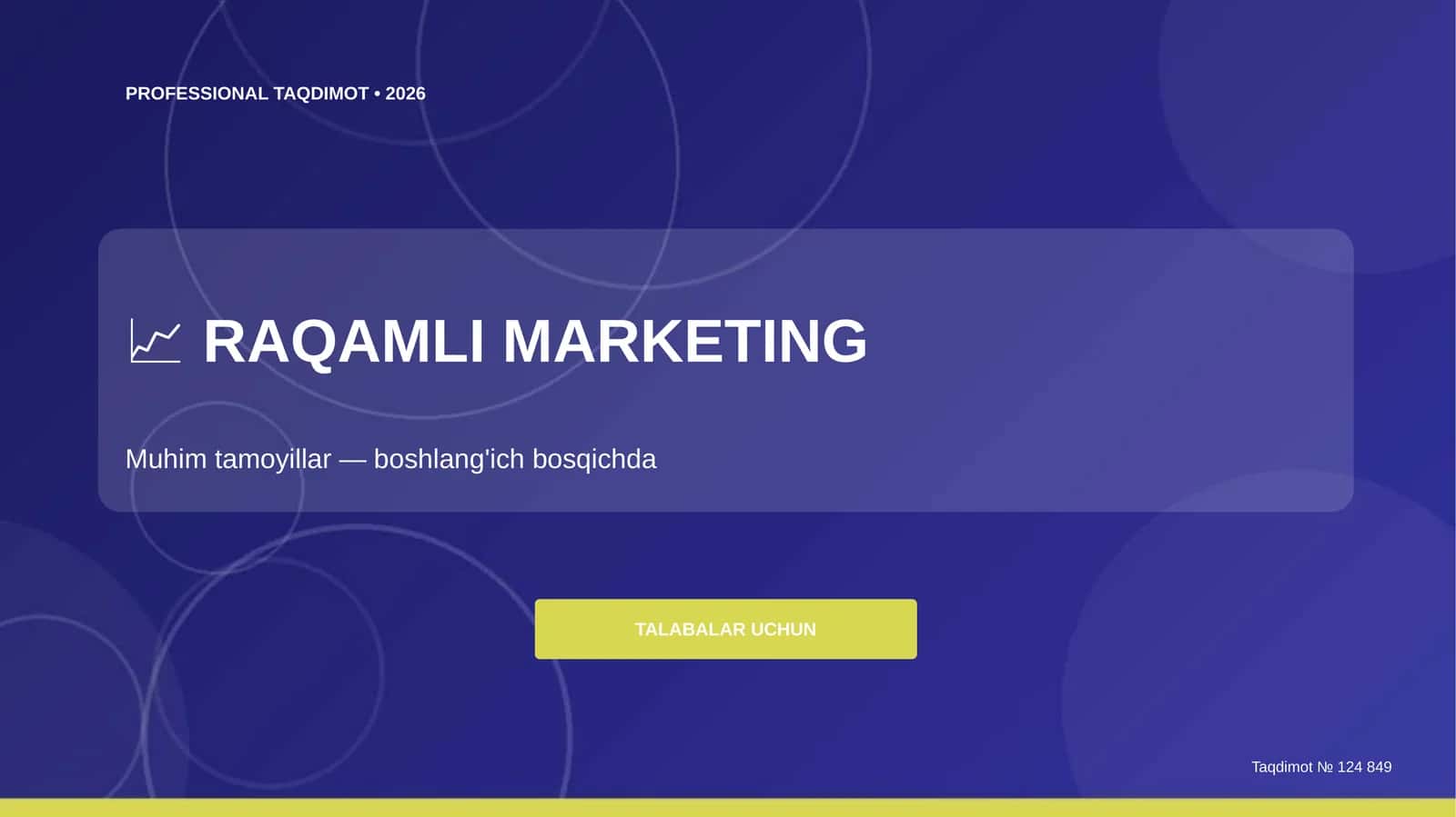 RAQAMLI MARKETING