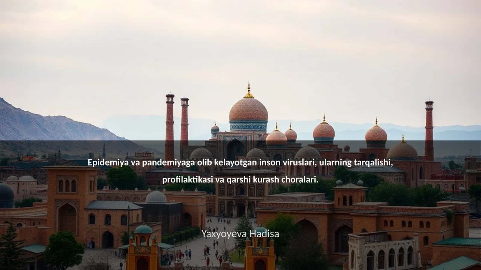 Yaxyoyeva Hadisa