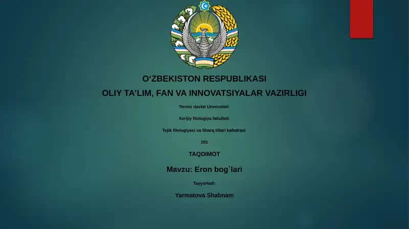 Eron bog`lari