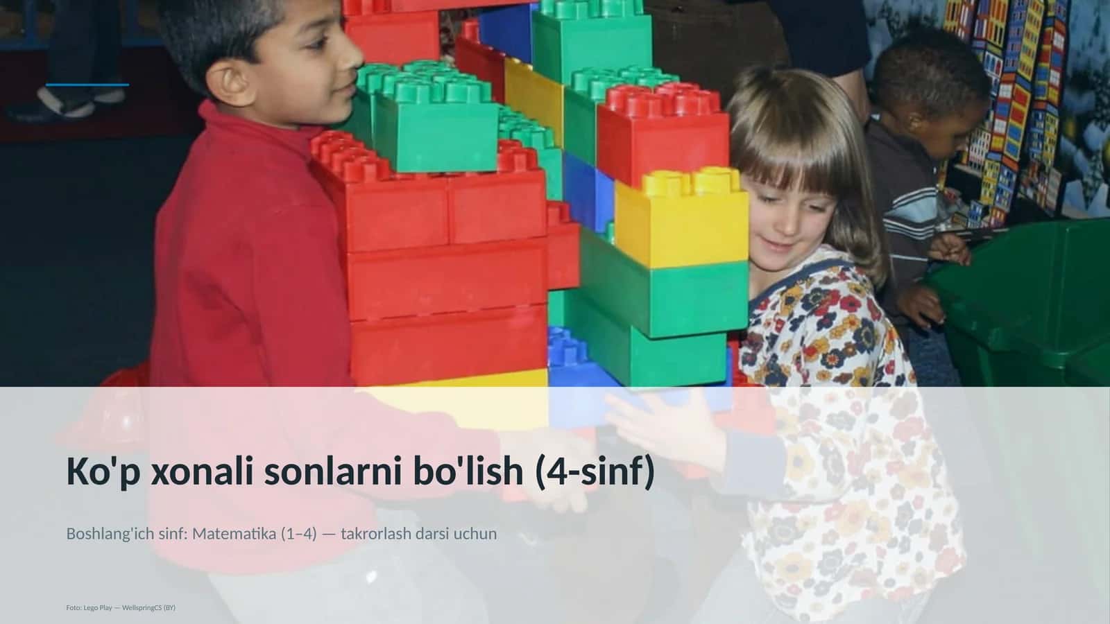 Ko'p xonali sonlarni bo'lish (4-sinf)
