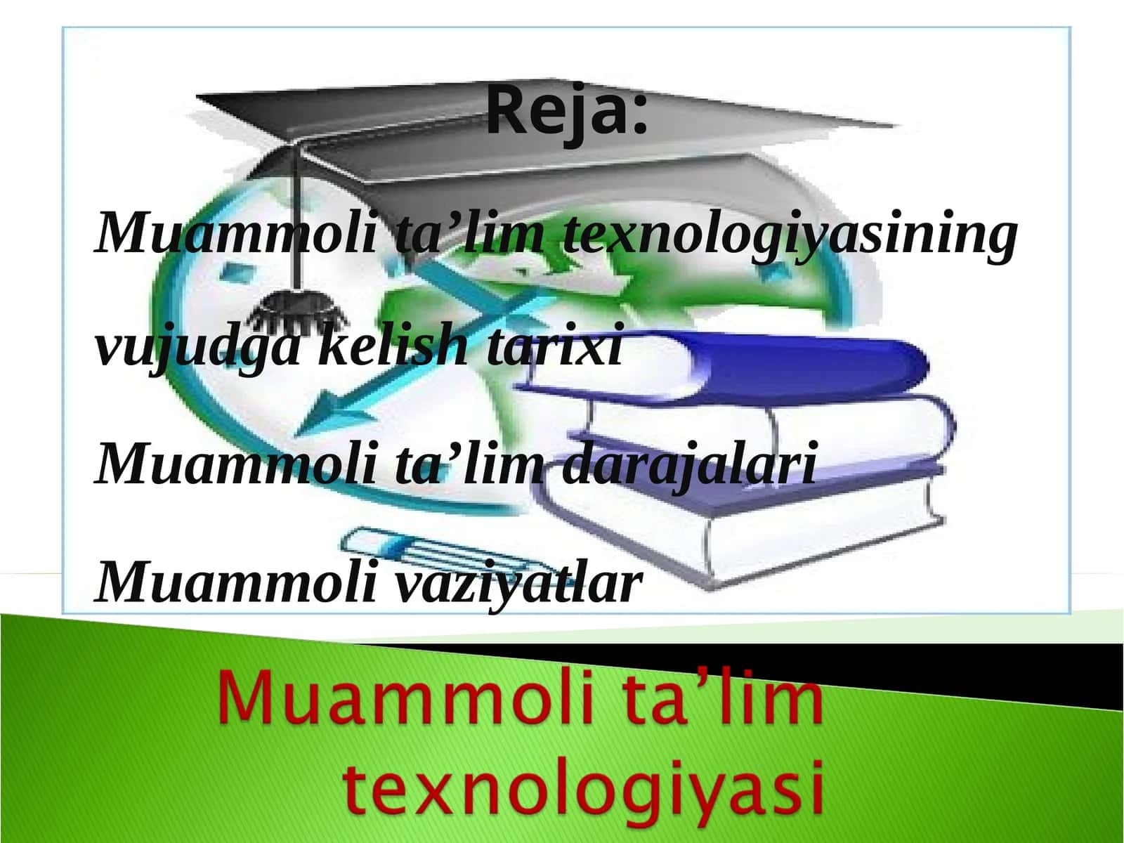 Muammoli ta’lim texnologiyasining vujudga kelish tarixi