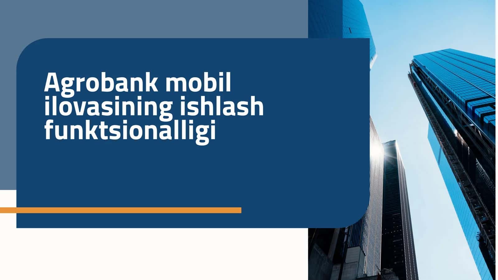 Agrobank mobil ilovasi
