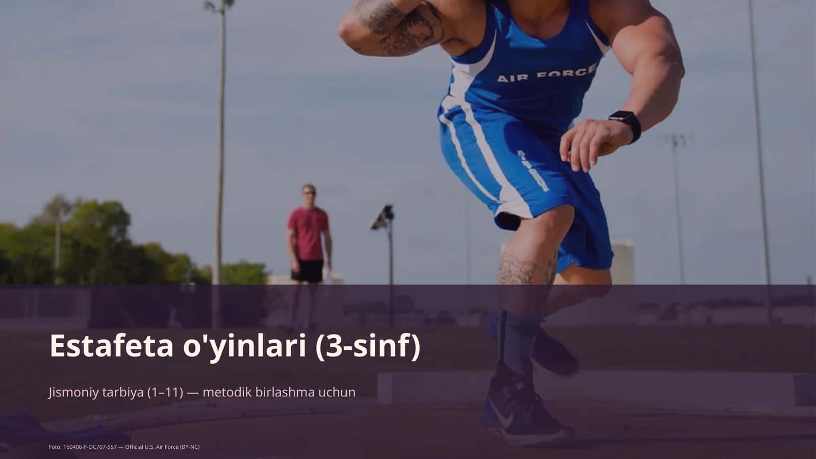 Estafeta o'yinlari (3-sinf)