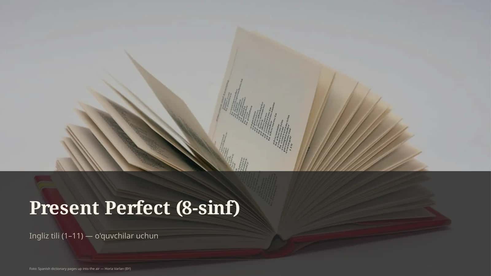 Present Perfect (8-sinf)