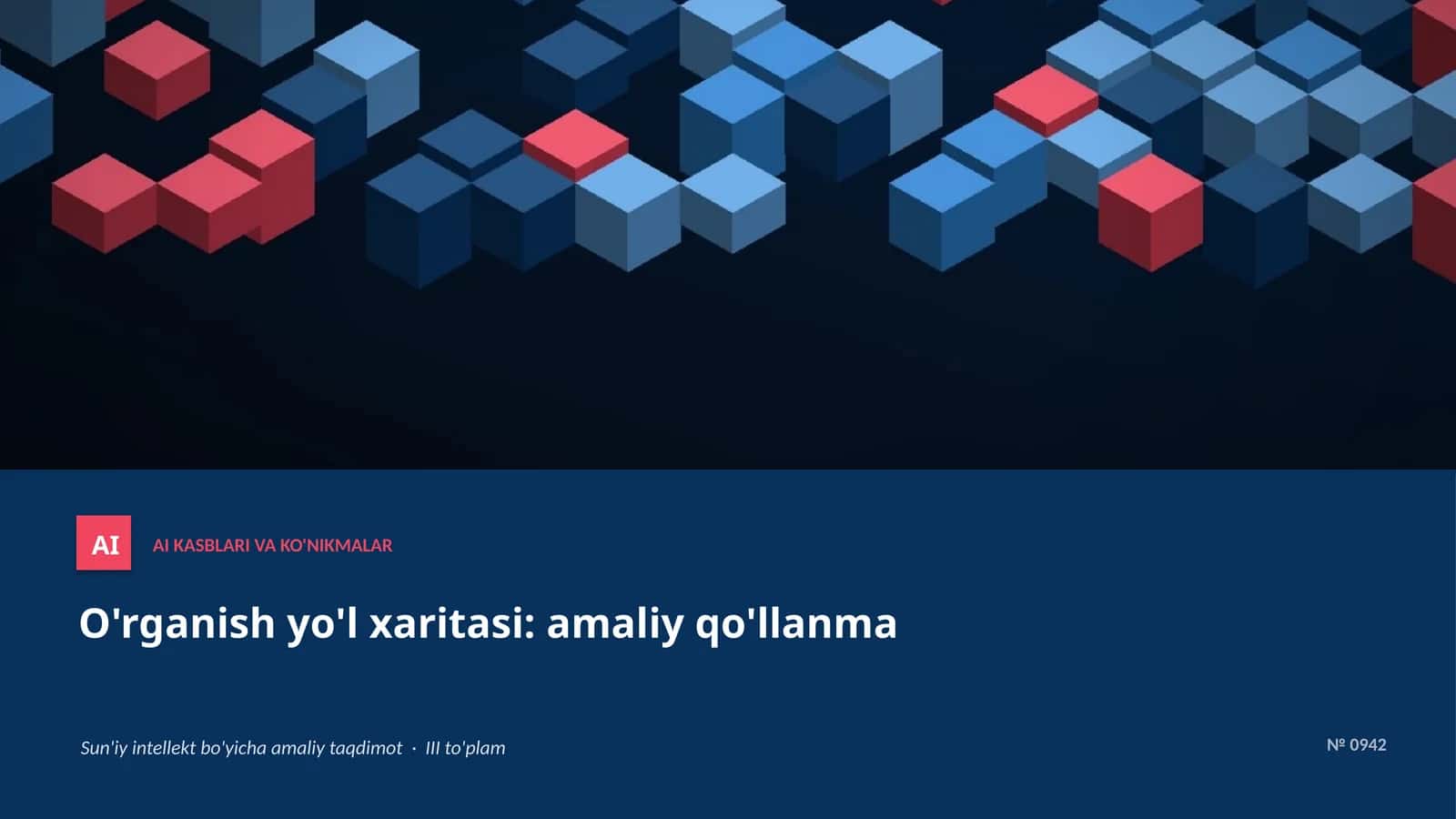 AI KASBLARI VA KO'NIKMALAR
