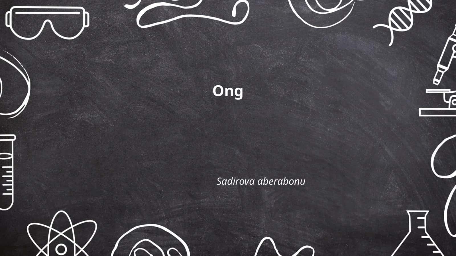 Ong va ong osti