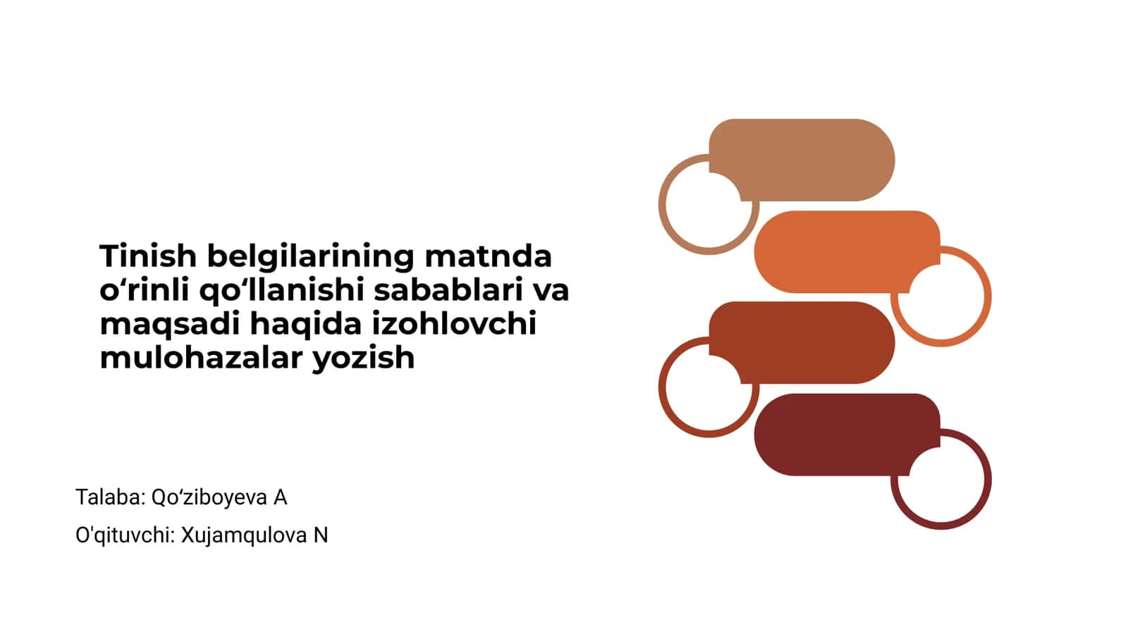 Tinish Belgilarining Asosiy Ma'nosi