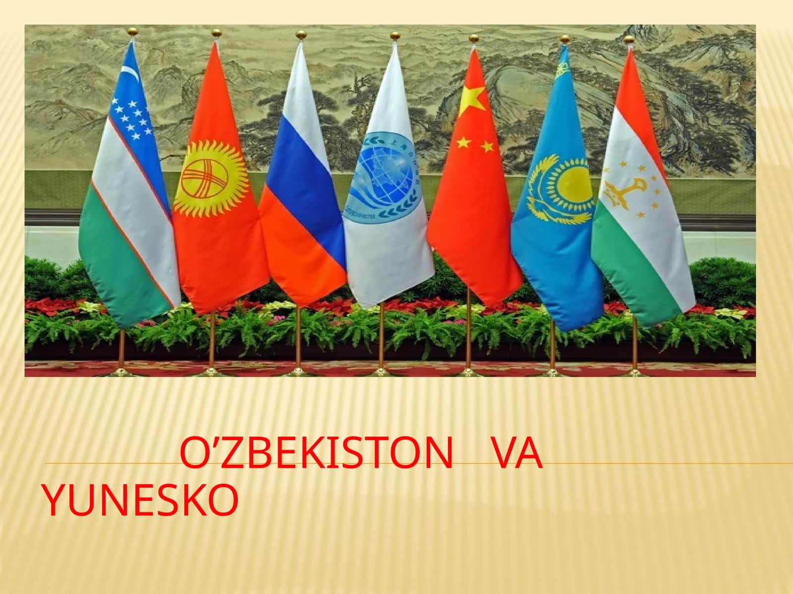O‘ZBEKISTON VA YUNESKO