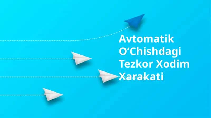 Avtomatik OʻChishdagi Tezkor Xodim Xarakati