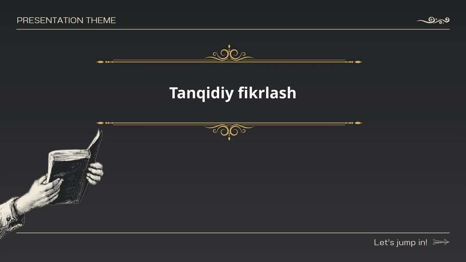 Tanqidiy fikrlash