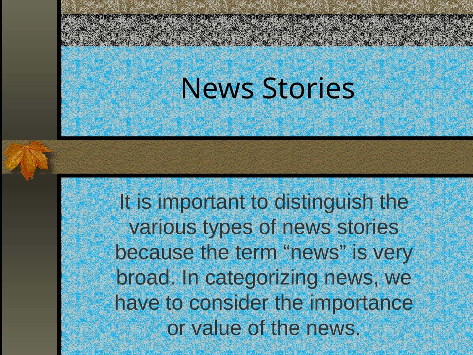 Hard News