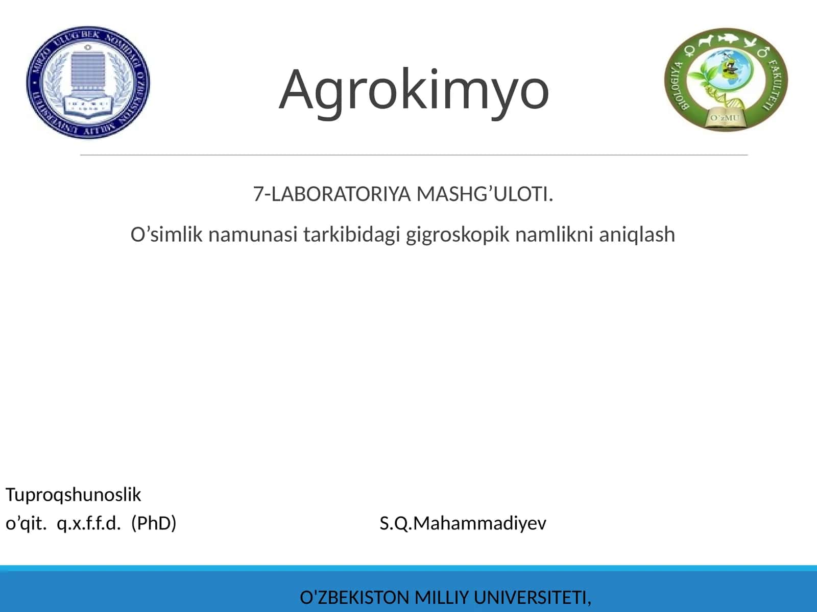 Agrokimyo