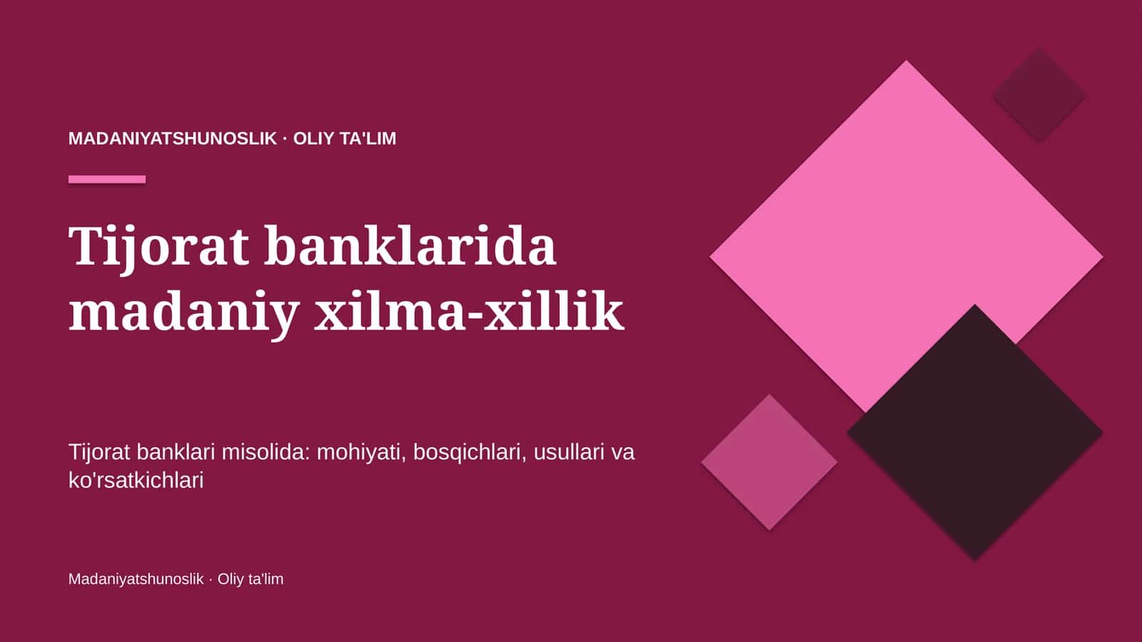 tijorat banklarida madaniy xilma xillik 2884