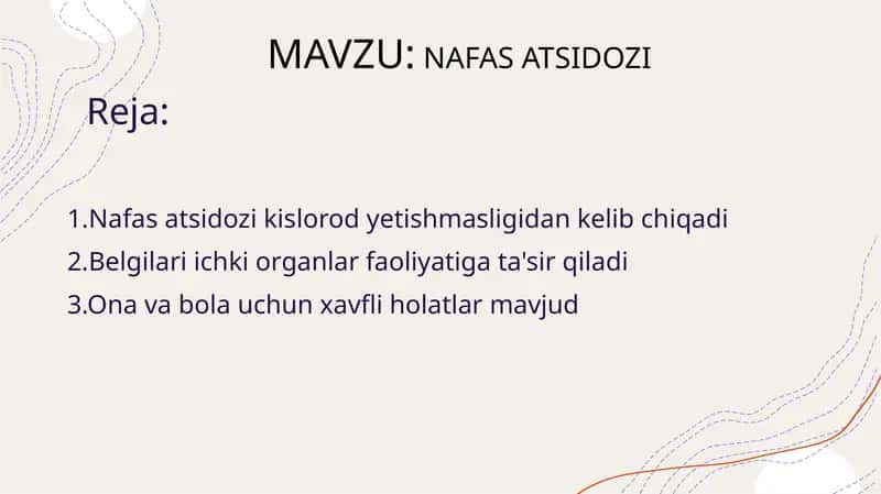 Nafas atsidozi