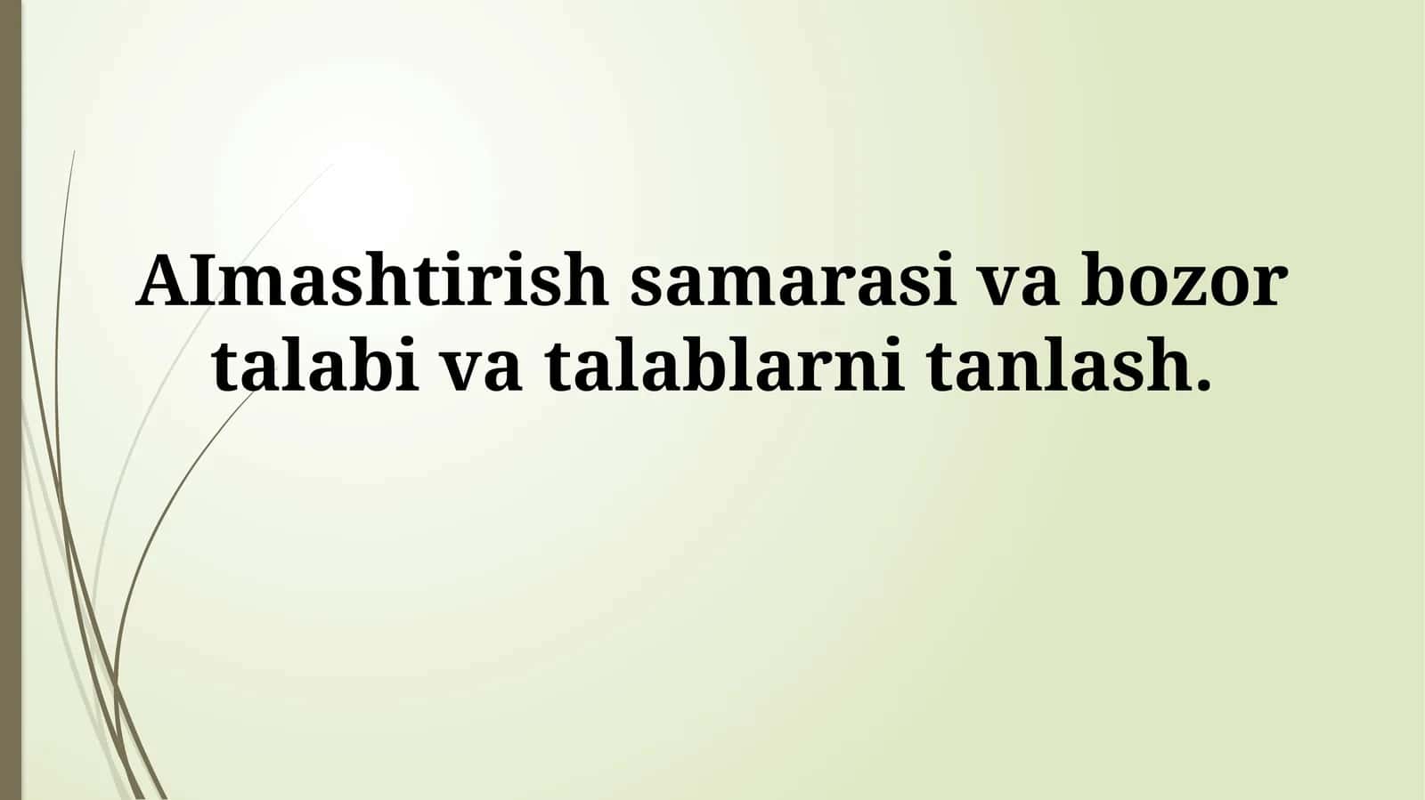 Massaviy moslashtirish