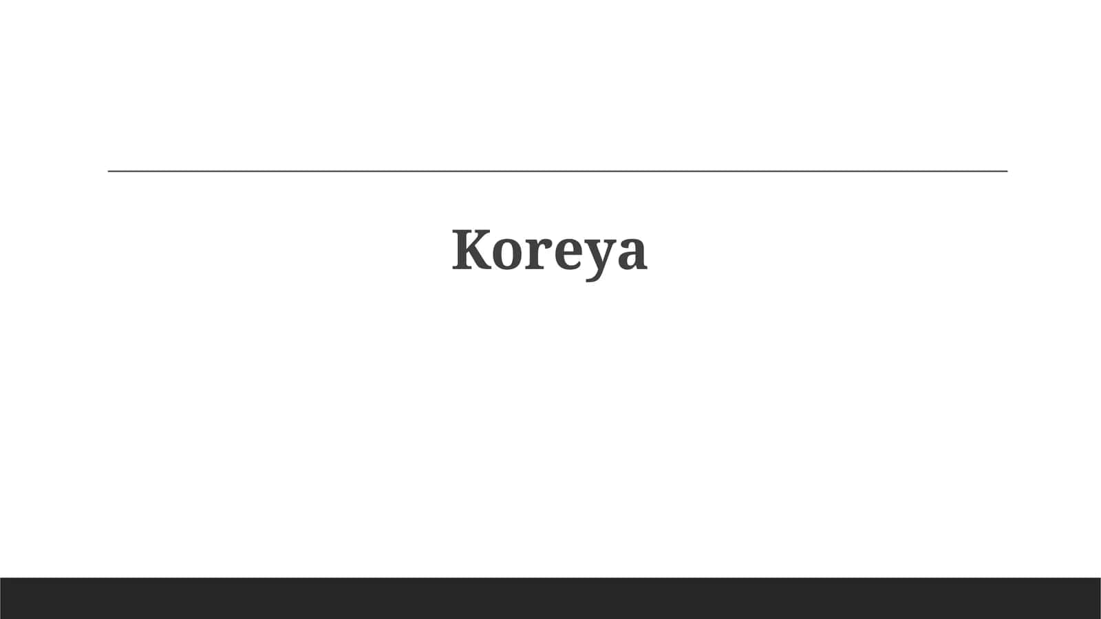 Koreya tarixi va madaniyati