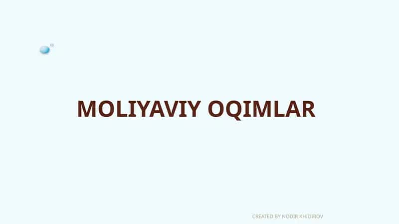 Moliyaviy Oqimlar