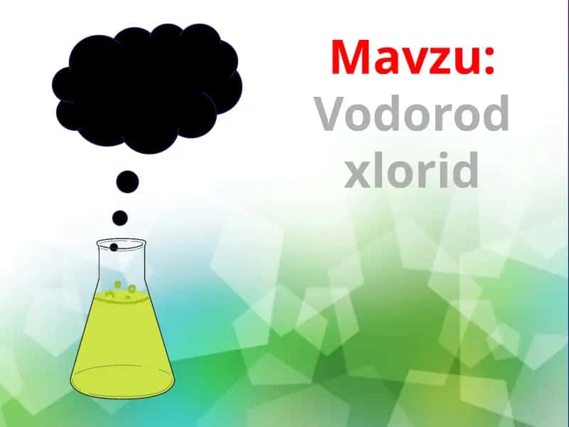 Vodorod xlorid
