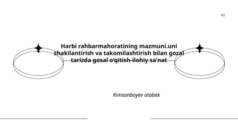 Harbi rahbarmahoratining mazmuni
