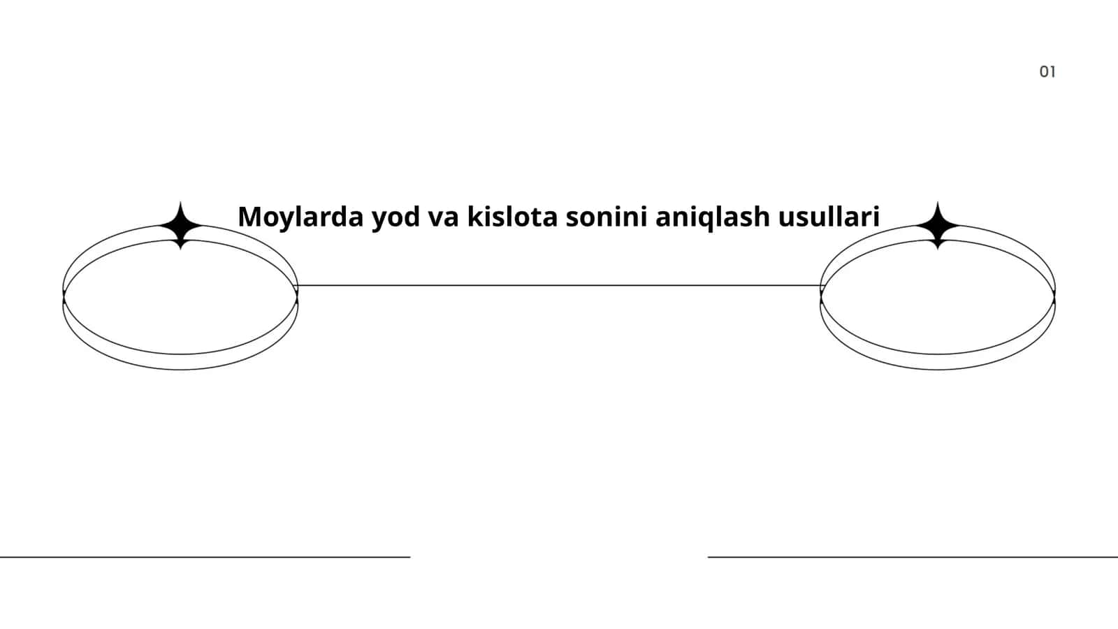 Moylarda yod va kislota sonini aniqlash usullari