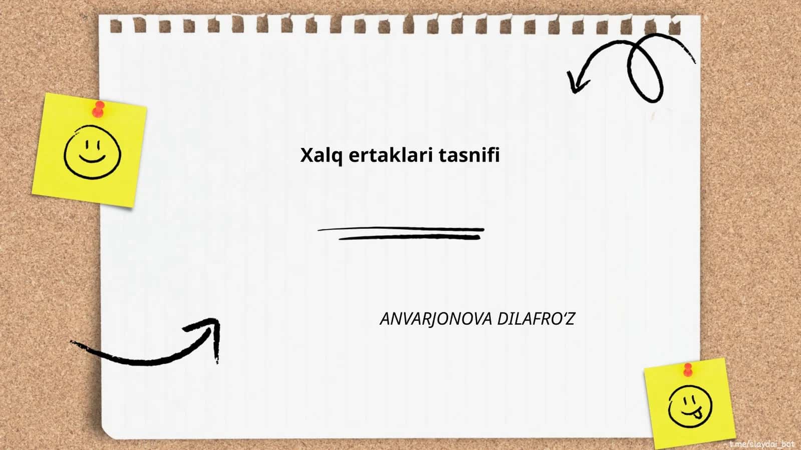 Xalq ertaklari tasnifi