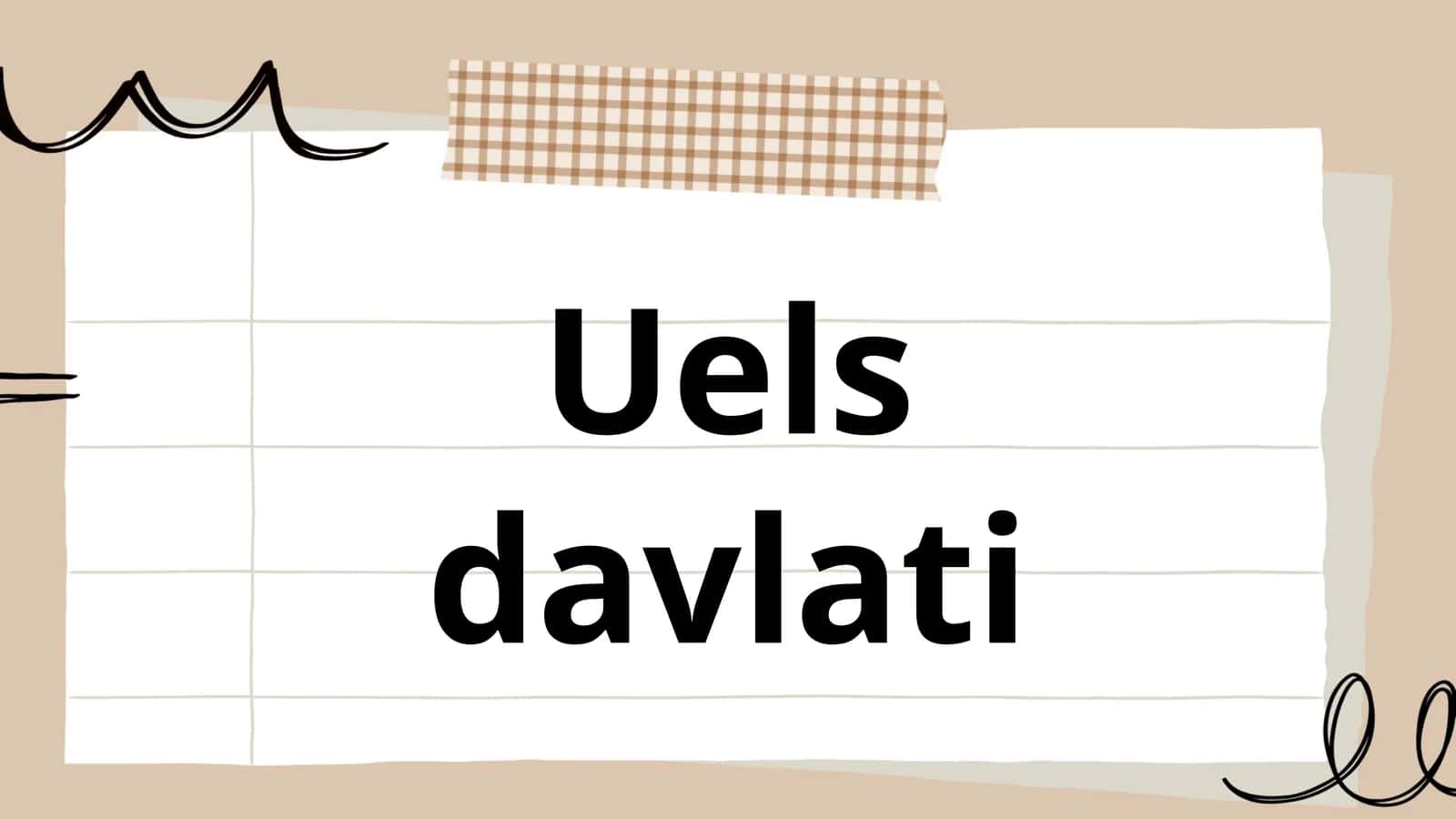 Uels davlati