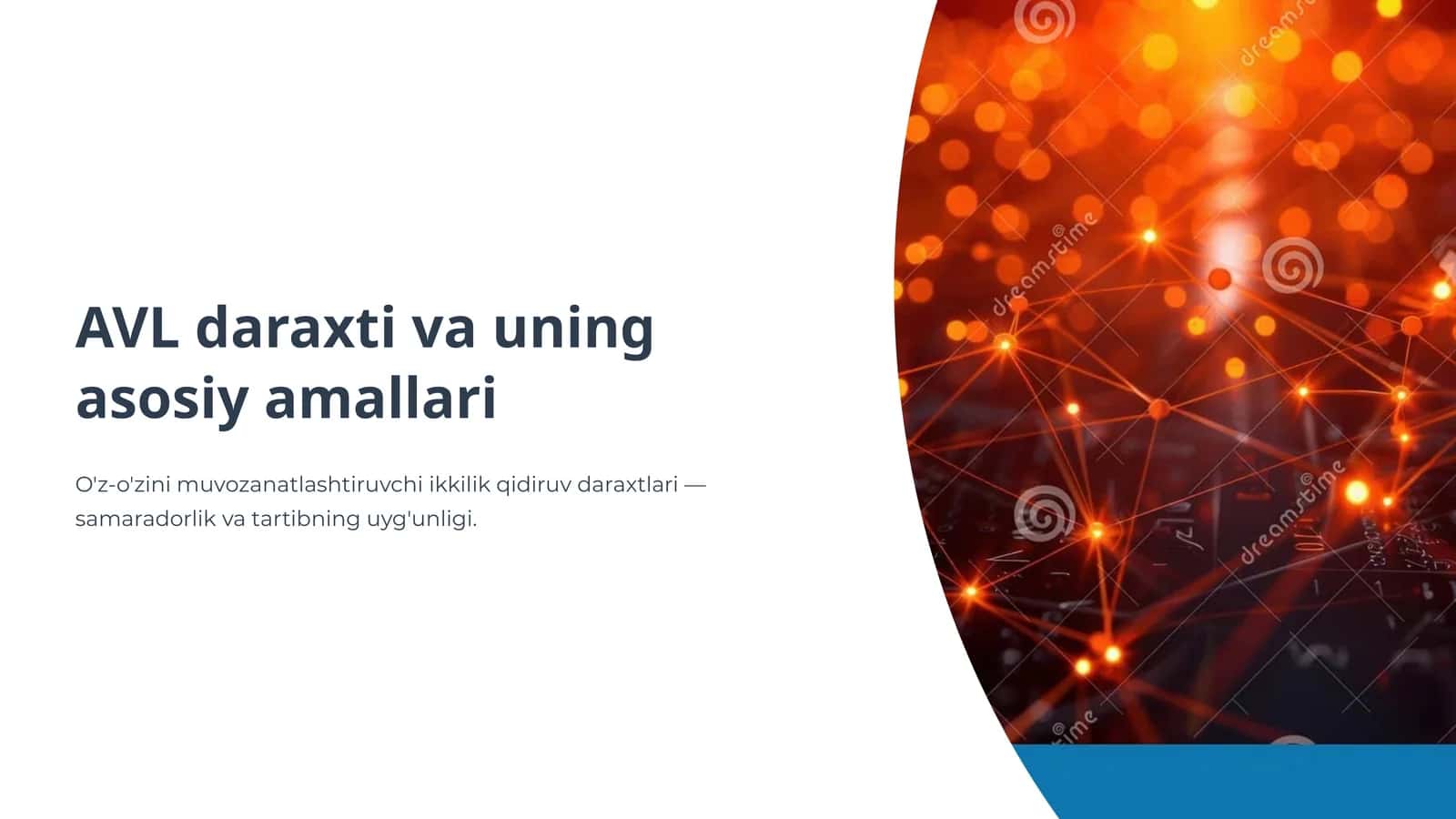 AVL daraxti va uning asosiy amallari