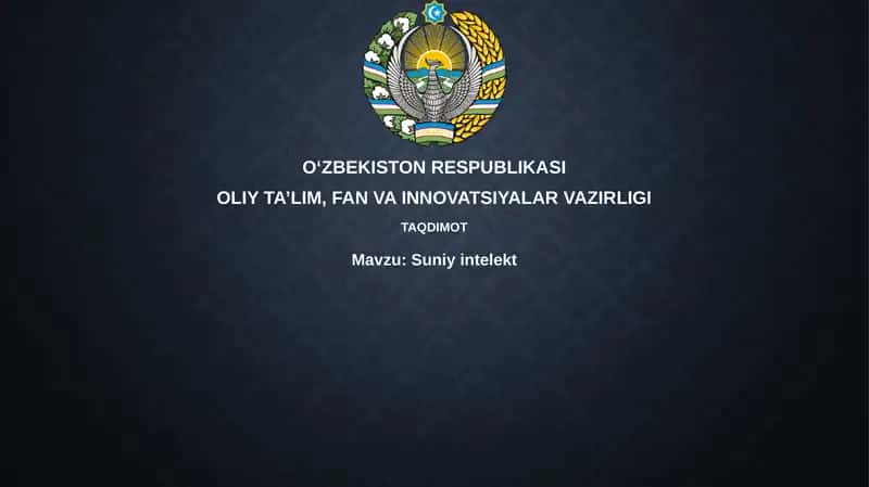 Sun'iy intellekt