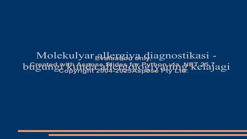 Allergologiya va immunologiya