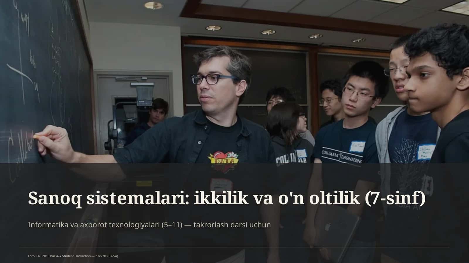 Informatika va axborot texnologiyalari (5–11) — takrorlash darsi