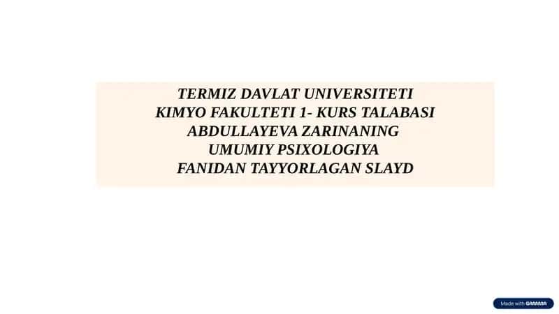 Xarakter va Qobiliyat