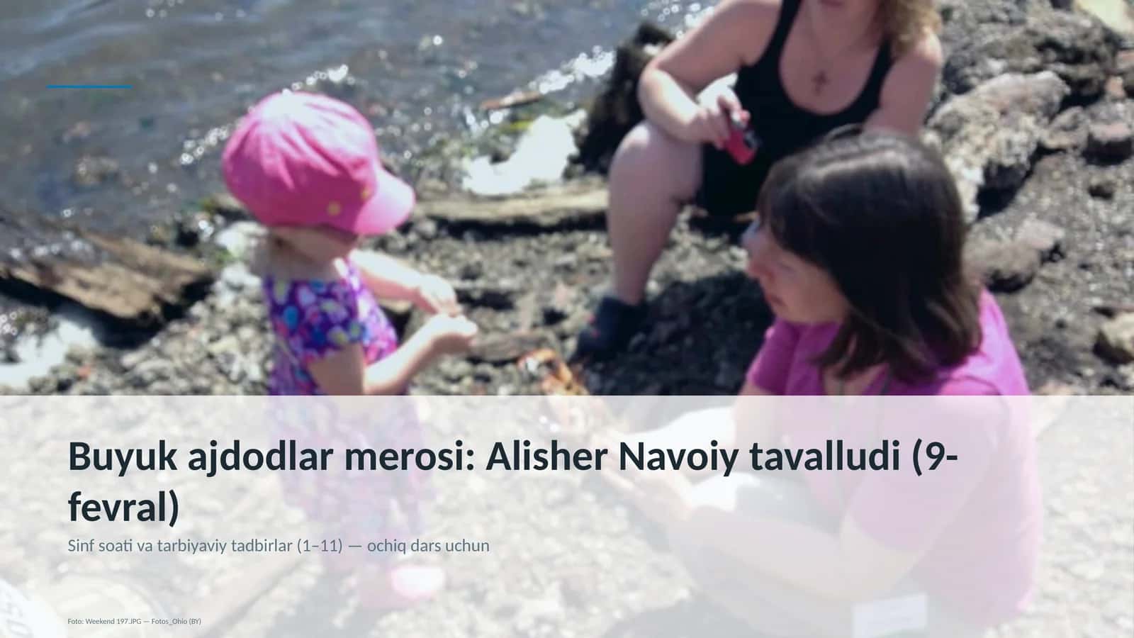 Buyuk ajdodlar merosi: Alisher Navoiy tavalludi